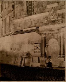 [Village Scene, Brittany], ca. 1854. Creator: Louis-Rémy Robert