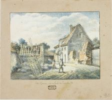Village Scene, n.d. Creator: Victor Rene Garson