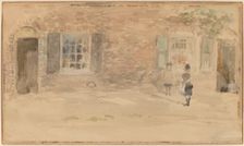 Village Shop, Chelsea, 1883/1884. Creator: James Abbott McNeill Whistler