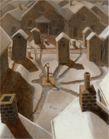 Village Slums, 1937. Creator: Wood, Grant (1891-1942)