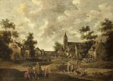 Village Street, 1664. Creator: Joost Cornelisz Droochsloot