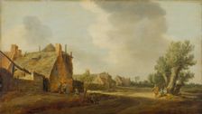 Village Street, 1628. Creator: Jan van Goyen