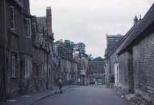 Village Street, Lacock, Wiltshire, c1960. Artist: CM Dixon