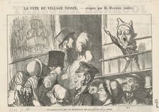 Villageois économes se contentant ... ; A la campagne, pas de grèves de cochers ..., 19th century. Creator: Honore Daumier