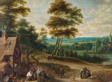 Villagers Lunch, c1660. Creator: David Teniers II