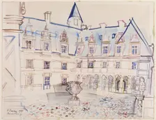 Villandry, 1937. Creator: Raoul Dufy