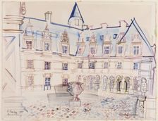 Villandry, 1937. Creator: Raoul Dufy