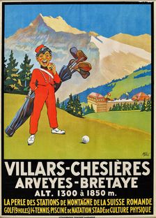 Villars-Chesières, 1925. Creator: May; Walther von (1876-1942)