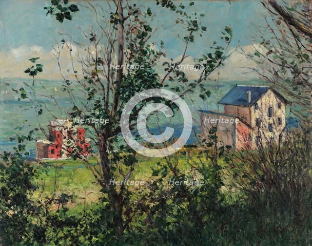 Villas à Trouville, 1882. Creator: Caillebotte, Gustave (1848-1894).