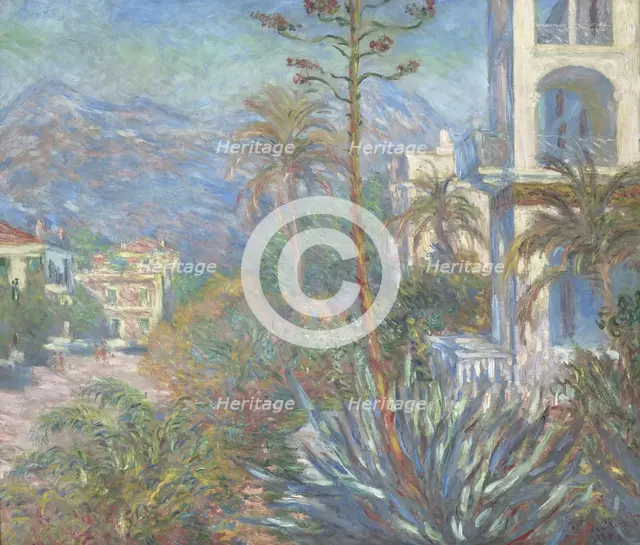 Villas at Bordighera, 1884. Artist: Monet, Claude (1840-1926)