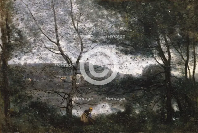 Ville-d'Avray, 1870. Creator: Jean-Baptiste-Camille Corot.