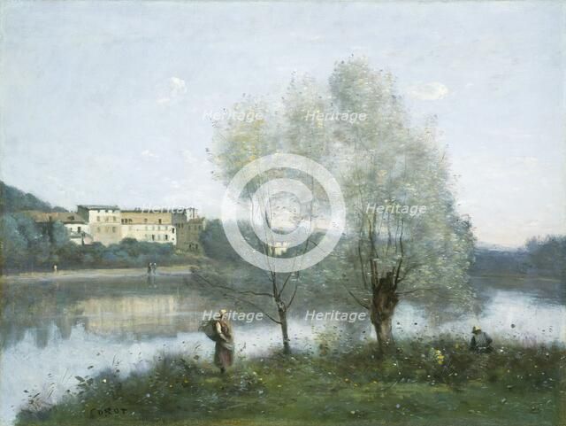 Ville-d'Avray, c. 1865. Creator: Jean-Baptiste-Camille Corot.