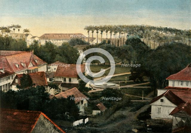 'Ville De Cayenne (Place D'Armes)', (Town of Cayenne), 1900. Creator: Unknown.