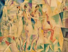 Ville de Paris, 1910-1912. Creator: Delaunay, Robert (1885-1941)