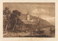 Ville de Thun, published 1816. Creator: JMW Turner