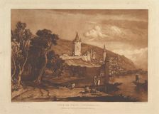Ville de Thun, Switzerland (Liber Studiorum, part XII, plate 59), January 1, 1816. Creator: JMW Turner