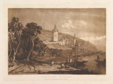 Ville de Thun, Switzerland (Liber Studiorum, part XII, plate 59), January 1, 1816. Creator: JMW Turner