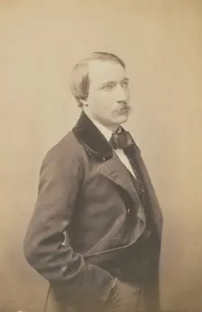 Villevieille, peintre, 1855-1859. Creator: Nadar