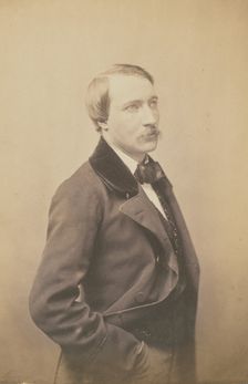 Villevieille, peintre, 1855-1859. Creator: Nadar