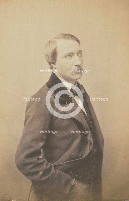 Villevieille, peintre, 1855-1859. Creator: Nadar.