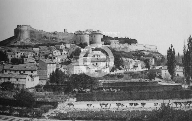 'Villeneuve-Les-Avignon - The Fort St André', c1925. Artist: Unknown.