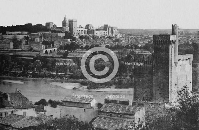 'Villeneuve-Les-Avignon - The Tower of Philippe-Le-Bel (XIVe siècle.), The Rhone Valley. The Palace  Artist: Unknown.