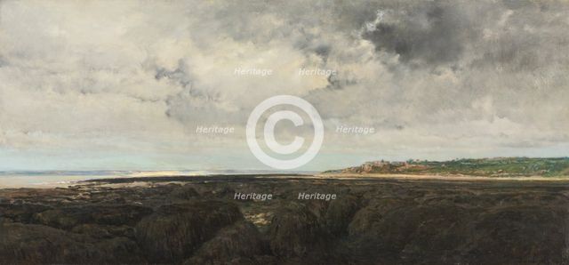 Villerville Seen from Le Ratier, 1855. Creator: Charles François Daubigny (French, 1817-1878).