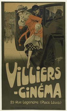 Villiers Cinema, 1918. Creator: Clérice Frères (active 1890s-1910s)