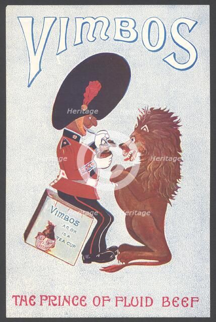 Vimbos Meat extract, 1890s. Artist: Unknown