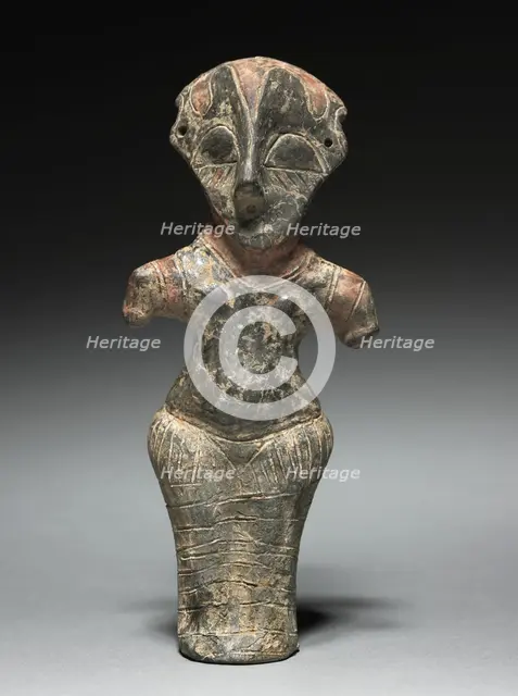 Vinca Idol, 4500-3500 BC. Creator: Unknown.