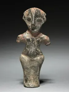 Vinca Idol, 4500-3500 BC. Creator: Unknown
