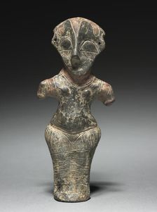 Vinca Idol, 4500-3500 BC. Creator: Unknown