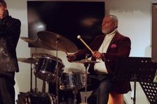 Vince Dunn, Paul Higgs Quartet, East Grinstead Jazz Club, Chequer Mead Theatre, West Sussex, 2025. Creator: Brian O'Connor