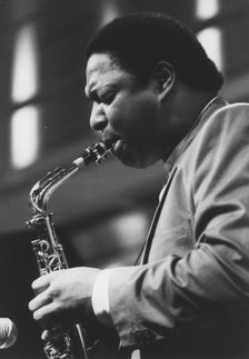 Vincent Herring, Jazz Café, London, 1991. Creator: Brian Foskett