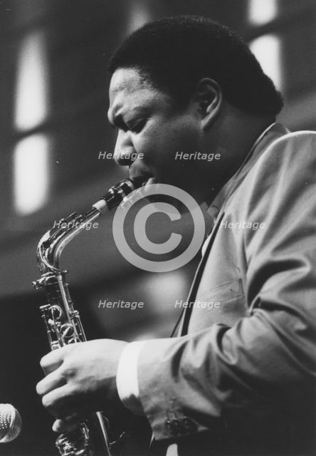 Vincent Herring, Jazz Café, London, 1991. Creator: Brian Foskett.