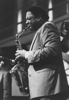 Vincent Herring, Jazz Café, London, 1991. Creator: Brian Foskett