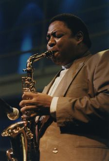 Vincent Herring, Jazz Café, London 1991. Creator: Brian Foskett