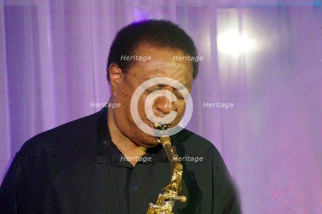 Vincent Herring, Joan Fort Trio plus Vincent Herring, Watermill Jazz Club, Dorking, Surrey, May 2025 Creator: Brian O'Connor.