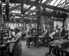 Vincent Munitions Works, 63-73 Regency Street, Westminster, London, December 1918. Artist: Adolph Augustus Boucher