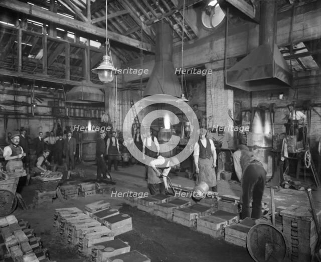 Vincent Munitions Works, 63-73 Regency Street, Westminster, London, December 1918. Artist: Adolph Augustus Boucher.