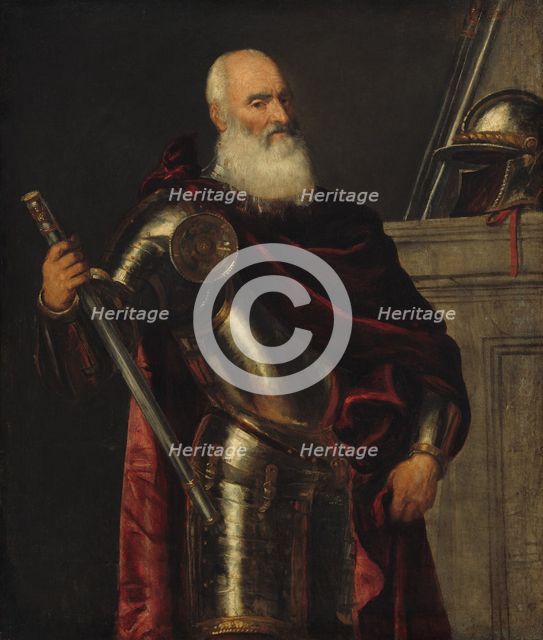 Vincenzo Cappello, c. 1550/1560. Creators: Titian, Workshop of Titian.