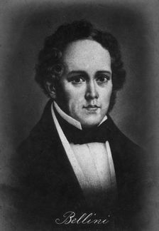 Vincenzo Bellini (1801-1835), Italian composer, 20th century