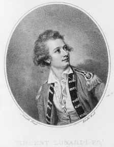 Vincenzo Lunardi, c1770. Creator: Unknown