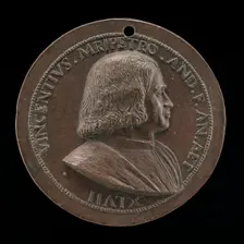 Vincenzo Malipiero, Venetian Patrician, Brother of Francesco [obverse], 1523. Creator: Maffeo Olivieri