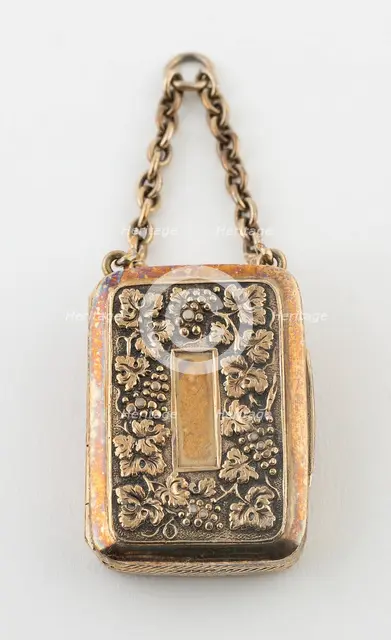 Vinaigrette, Birmingham, 1816/17. Creator: John Shaw.