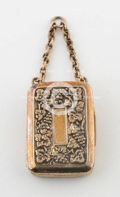 Vinaigrette, Birmingham, 1816/17. Creator: John Shaw.