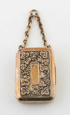 Vinaigrette, Birmingham, 1816/17. Creator: John Shaw