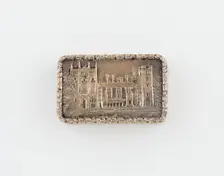 Vinaigrette, Birmingham, 1835/36. Creator: Taylor and Perry