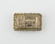 Vinaigrette, Birmingham, 1836/37. Creator: Taylor and Perry