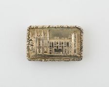 Vinaigrette, Birmingham, 1836/37. Creator: Taylor and Perry